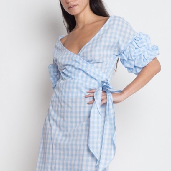 Gingham Dress-CLEARANCE - Picture 5 of 7